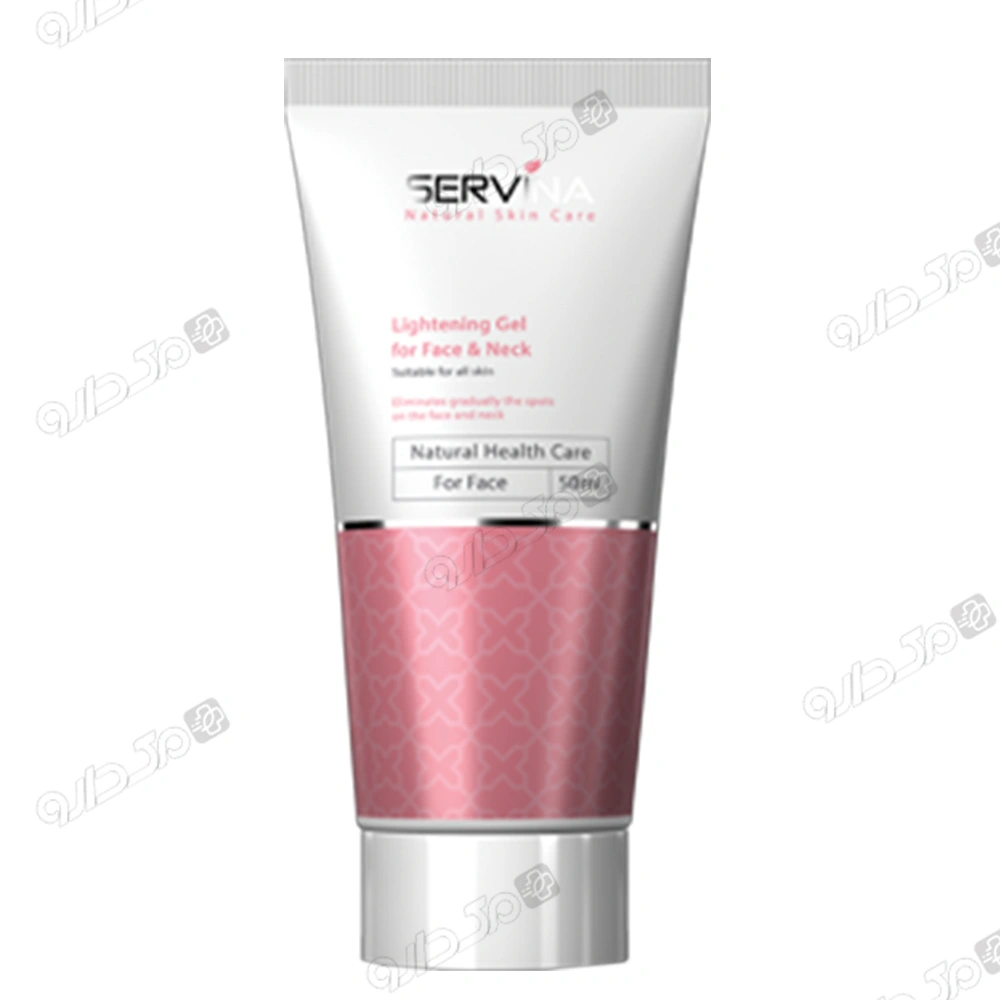 ژل روشن کننده صورت و گردن سروینا